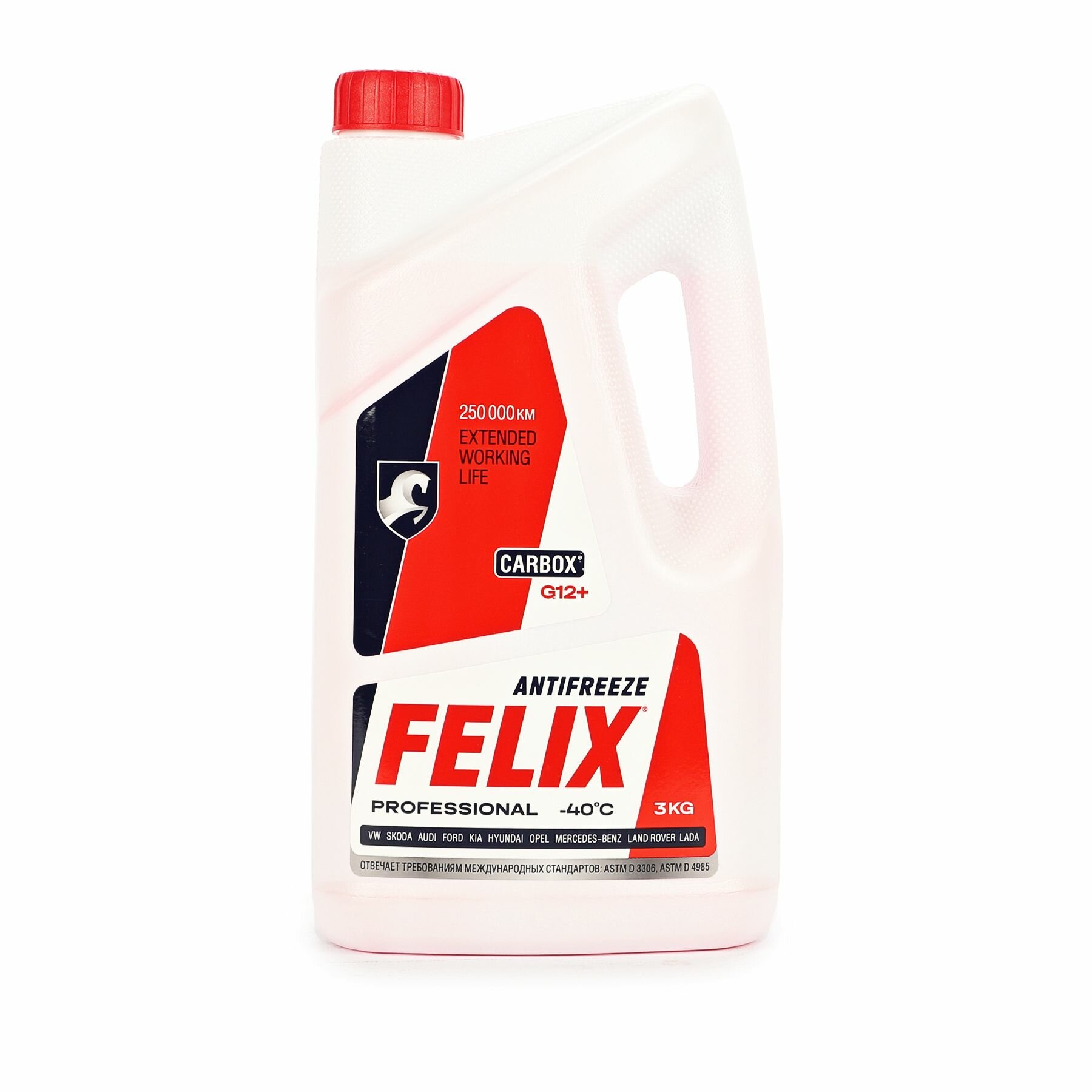 Антифриз Felix Carbox -45 G12+ 3Кг (Felix 430206326)