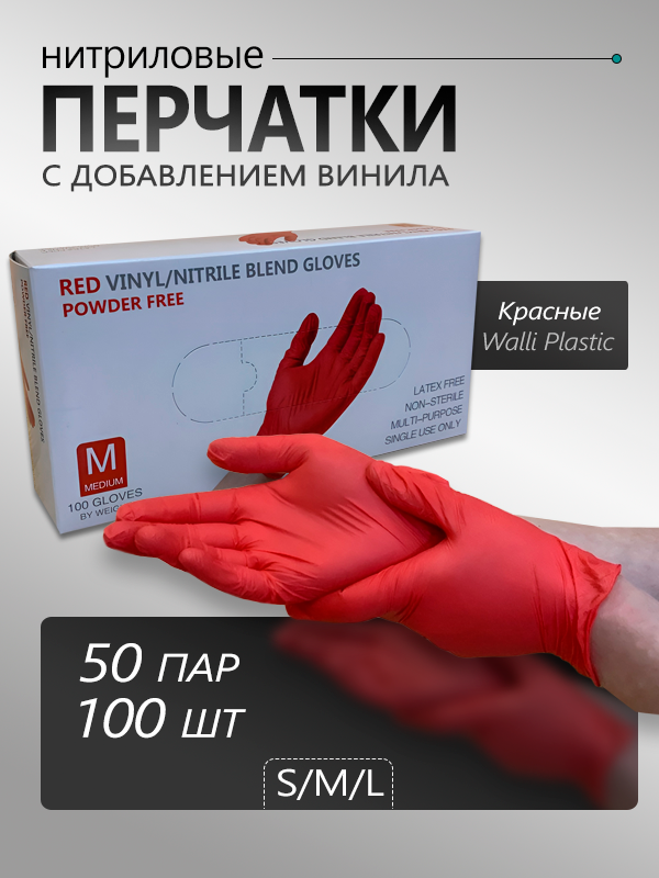 фото Перчатки хозяйственные Wally Plastic