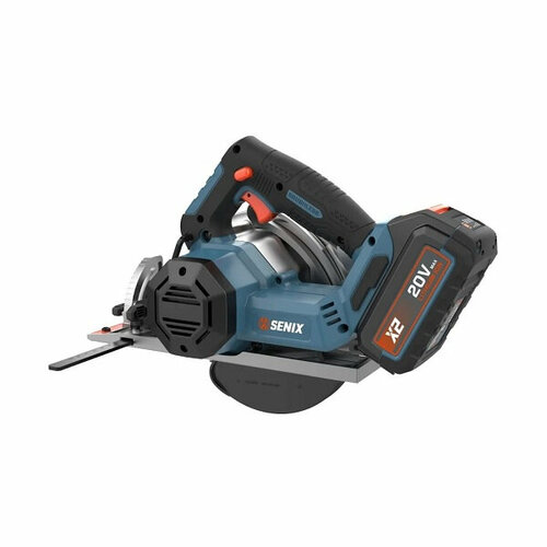 Пила дисковая аккумуляторная SENIX PSCX2-M5 SET 20В 1акк 40Ahз у 32815₽