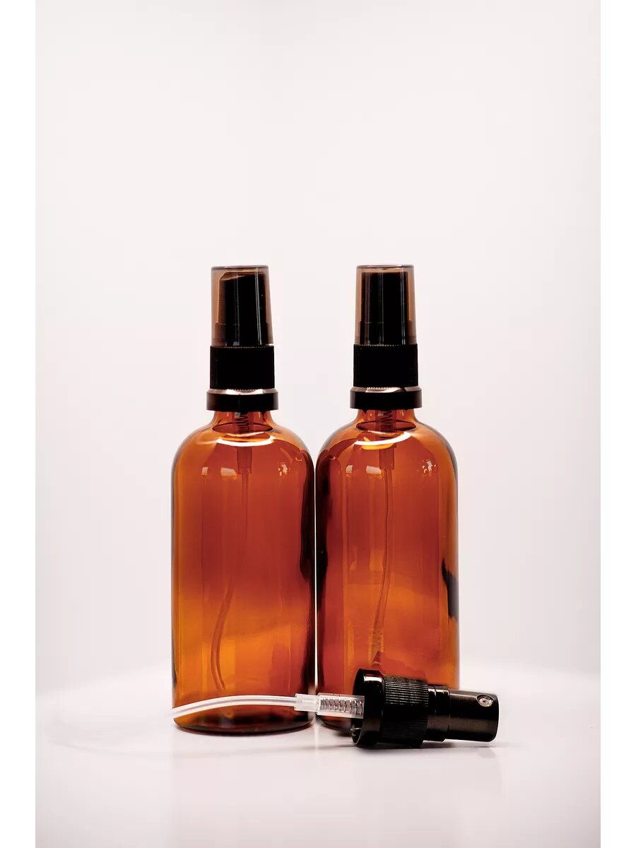Флаконы распылитель 100 мл стеклянные — фото 1