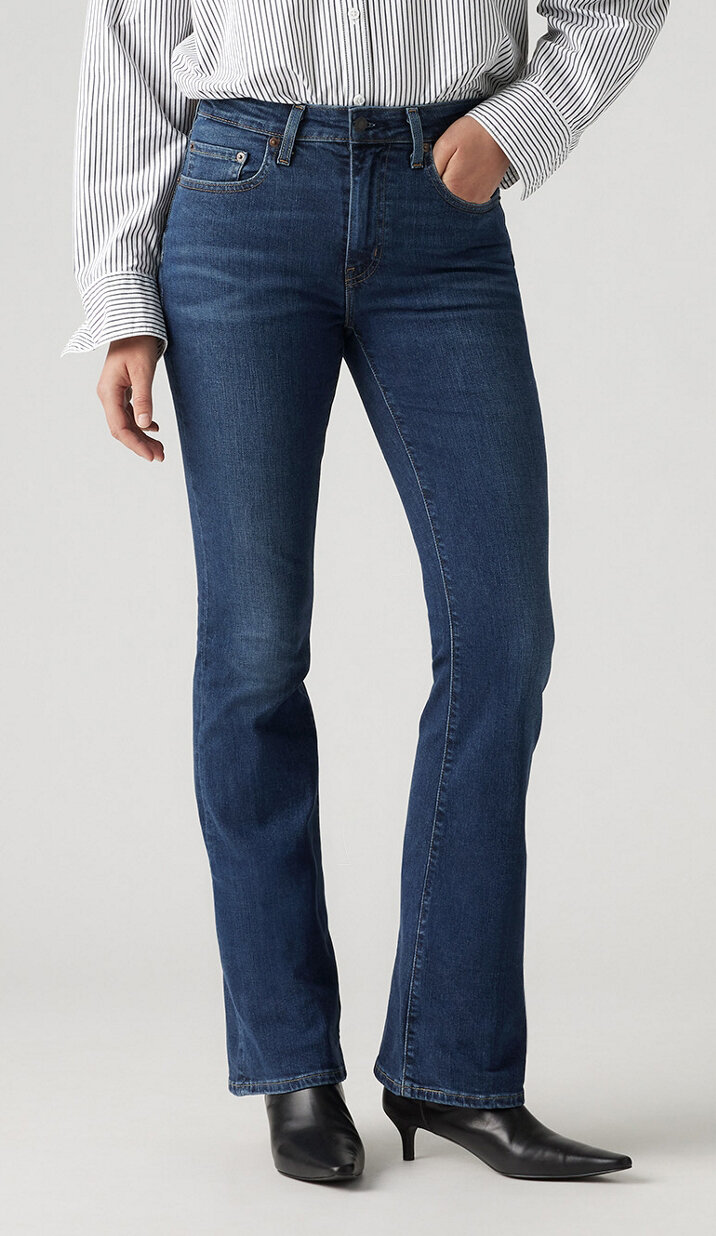 Джинсы клеш Women 725 High Rise Bootcut Jeans 