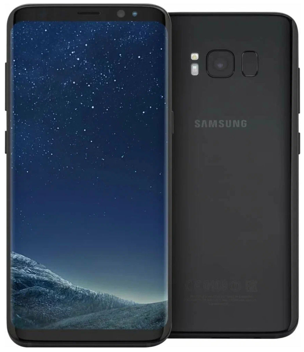 Смартфон Samsung Galaxy S8 4/64 ГБ, 1 nano SIM, черный бриллиант