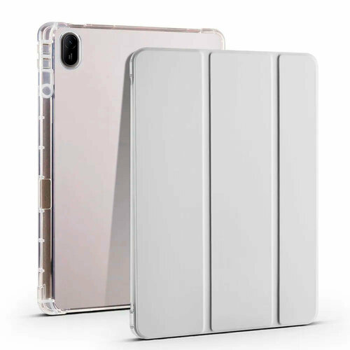 Чехол для планшета Huawei Matepad SE 11 (2024, AGS6-W09/L09) 11 дюймов, держатель для стилуса серый