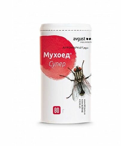 Мухоед Супер гранулы 80 г Avgust