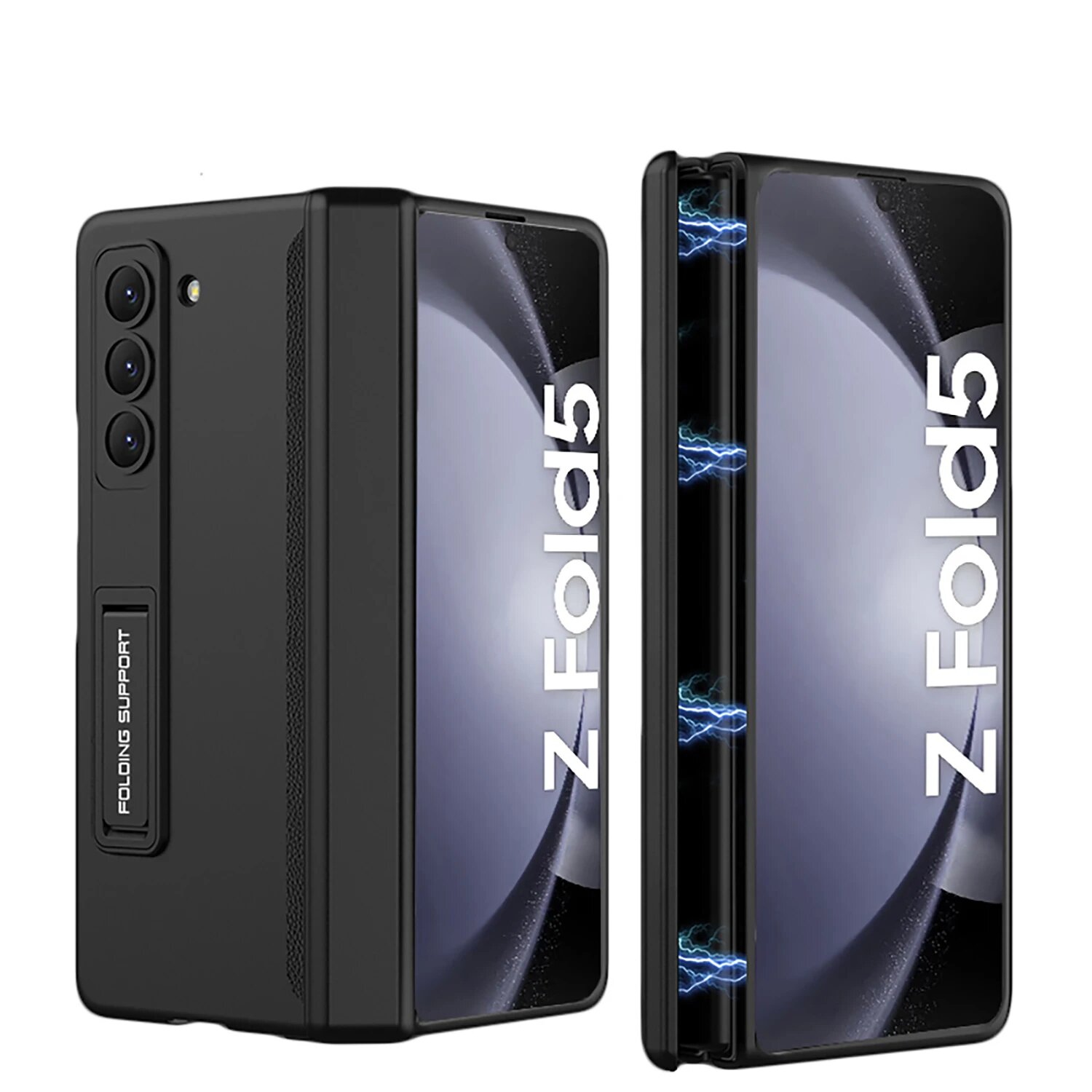 Чехол GKK для Samsung Galaxy Z Fold 5, черный