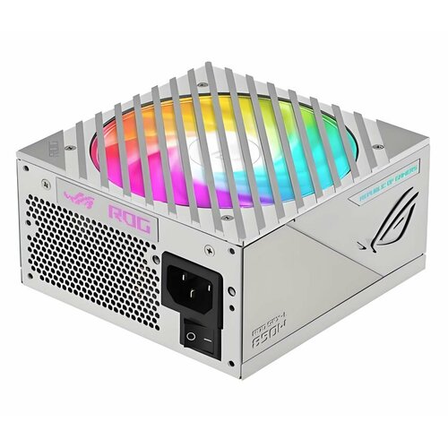 Блок питание Asus Rog Strix 1kW Gold AuraWhite ATX 30100-240В 80PLUS Gold белый с регулируемой подсветкой версия CN 30000₽