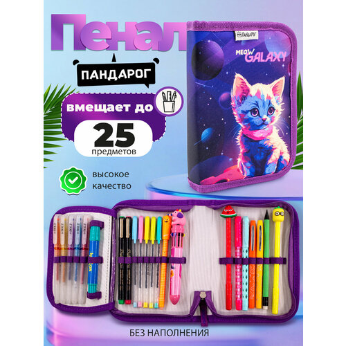 Пенал школьный для девочки