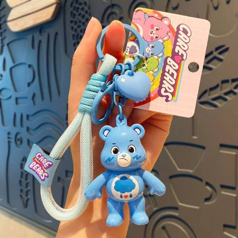 Новый милый брелок в виде куклы Care Bear из серии "Мишки Care Bear" - креативный кулон для школьной сумки, подарок на день рождения для детей и на Рождество для девочек.