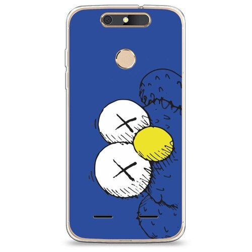 фото Силиконовый чехол "kaws blue" на zte zte blade v8 mini / зте блейд в8 мини case place