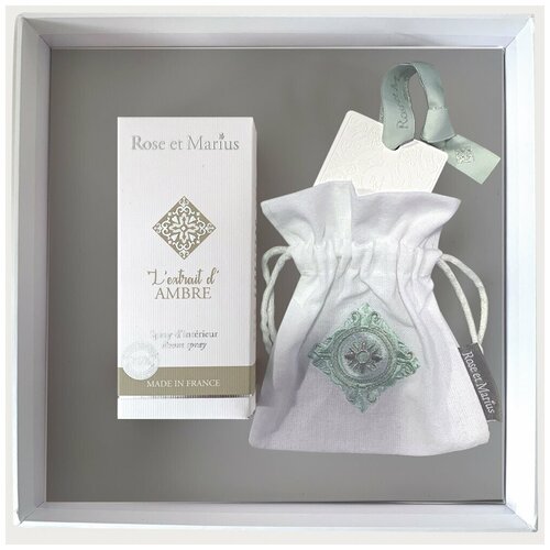 Набор спрей парфюмированный Rose et Marius COFFRET AMBRE