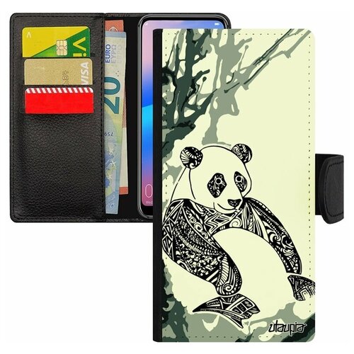 фото Чехол книжка на телефон redmi 6a, "панда" китайский тибет utaupia