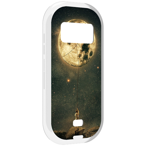 Чехол MyPads Луна-светит для UleFone Armor 15 задняя-панель-накладка-бампер
