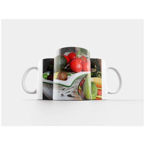 фото Кружка "овощи, еда, здоровый" 320 мл lotsprints