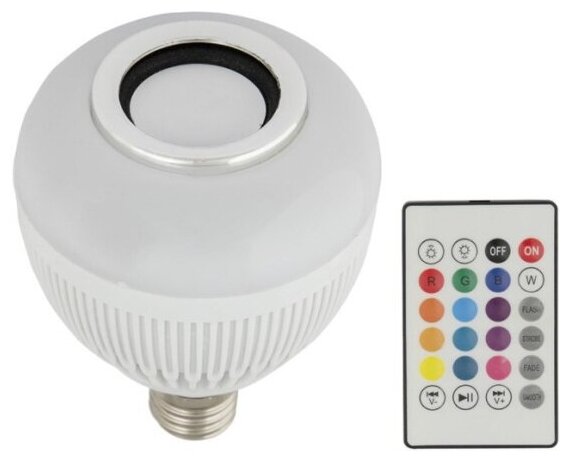 Светильник Volpe Диско ULI-Q340 8W/RGB/E27 WHITE