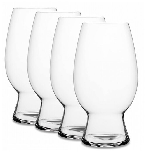 Набор бокалов Spiegelau Craft Beer Glasses American Wheat Beer / Witbier Glas 4991383, 750 мл, 4 шт., бесцветный