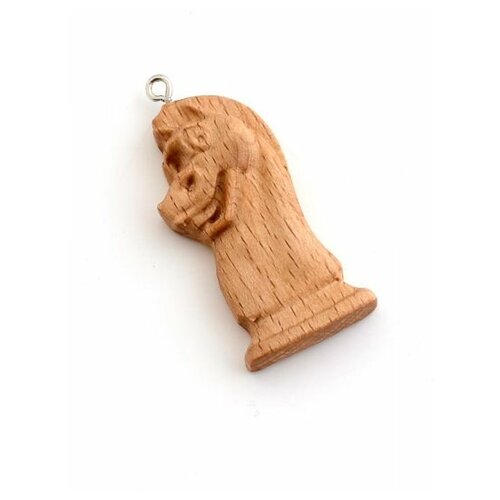 Gamestil Шахматные брелок из дерева «Весёлый конь» резной