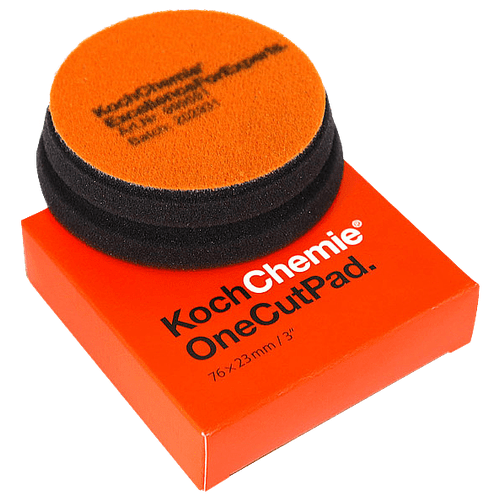 ExcellenceForExperts | Koch Chemie One Cut Pad - полировальный круг, полутвердый . (76 x 23 mm) полировальный круг koch chemie heavy cut pad 999579 150 мм 1 шт