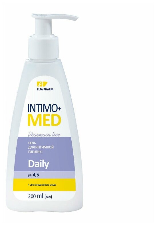 Intimo+Med Гель для интимной гигиены Daily Ежедневный уход 200мл