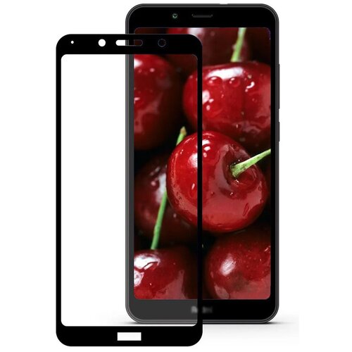 Защитное стекло для Redmi 7A Leiwei 3D черное