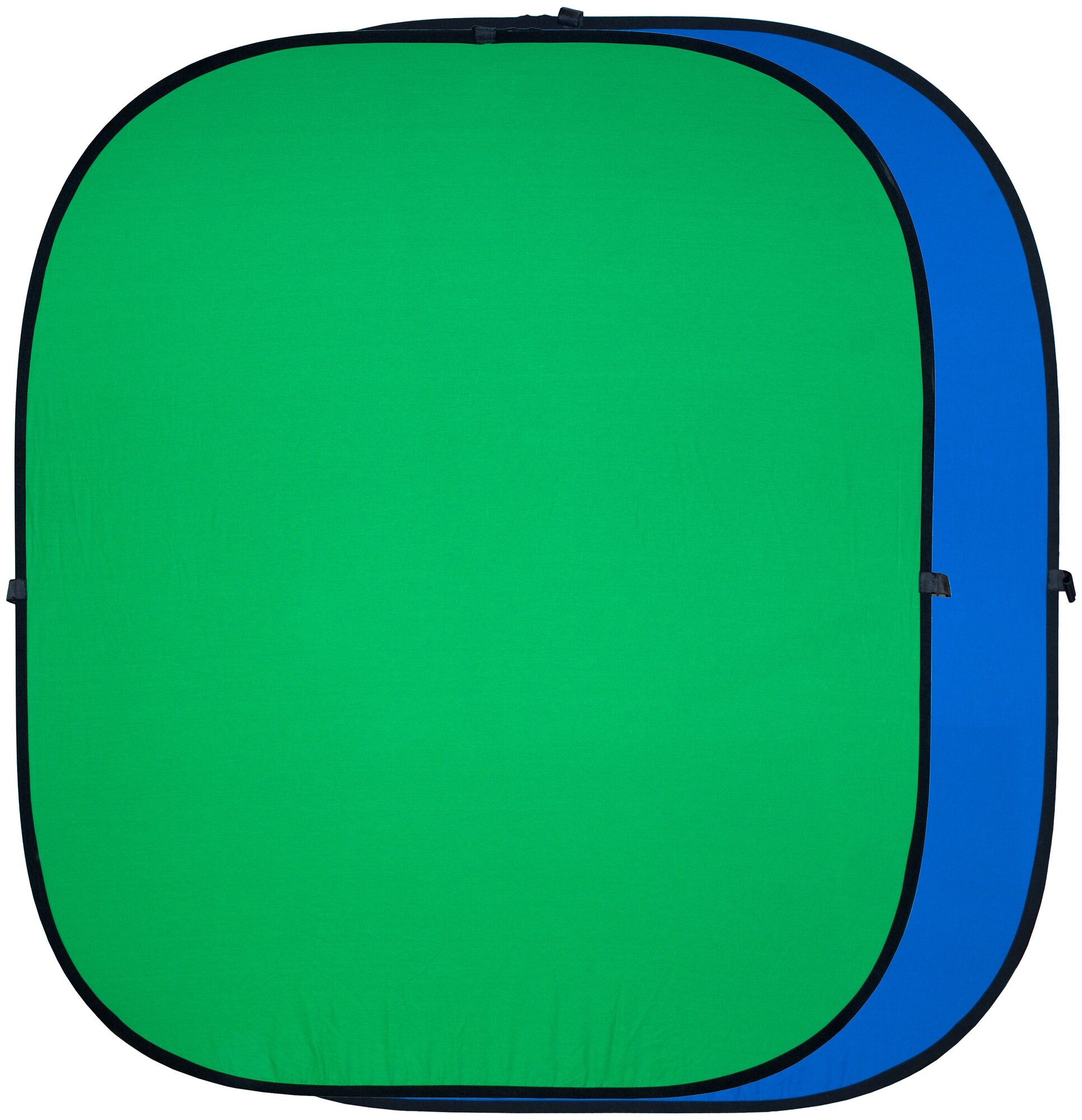 Фон складной GreenBean Twist B/G 1.8x2.1м зеленый/синий