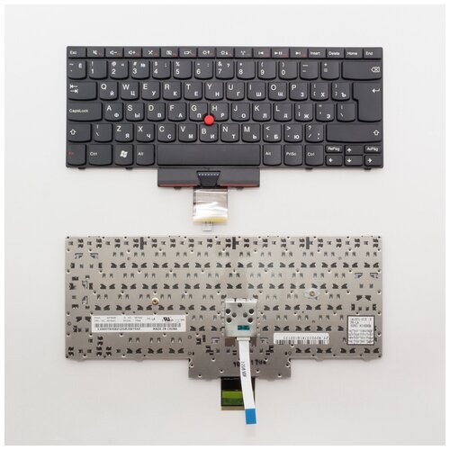 Клавиатура для ноутбука Lenovo Edge 13 черная со стиком 220000₽