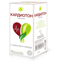 Кардиотон таб., 30 г, 60 шт., нейтральный, 1