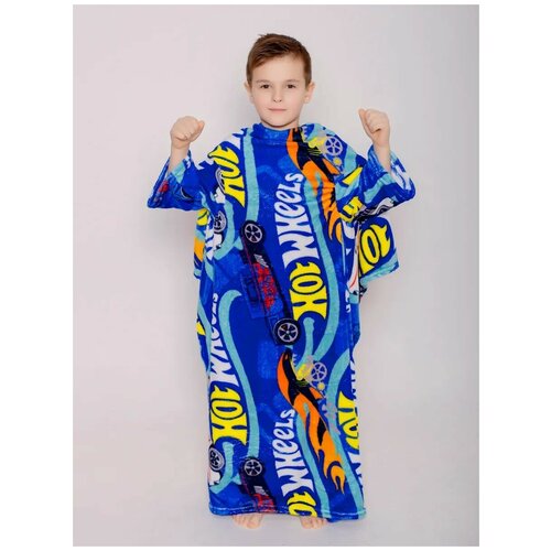 Плед с рукавами Павлинка Hot Wheels/Хот Вилс, 100х115