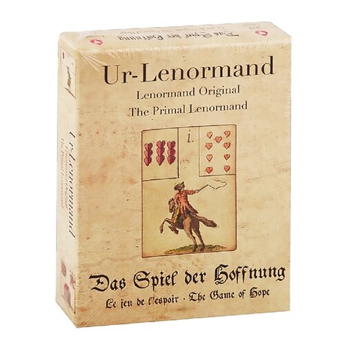 Гадальные карты AGM-Urania Таро Primal Lenormand – The Game of Hope, 36 карт, 300 мини карты таро оракул ленорман голубая сова lenormand blue owl agm agmuller