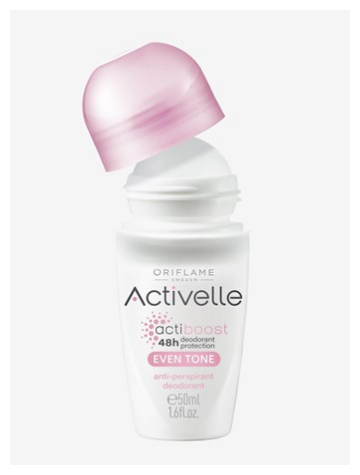 Шариковый дезодорант-антиперспирант c выравнивающим тон кожи эффектом Activelle