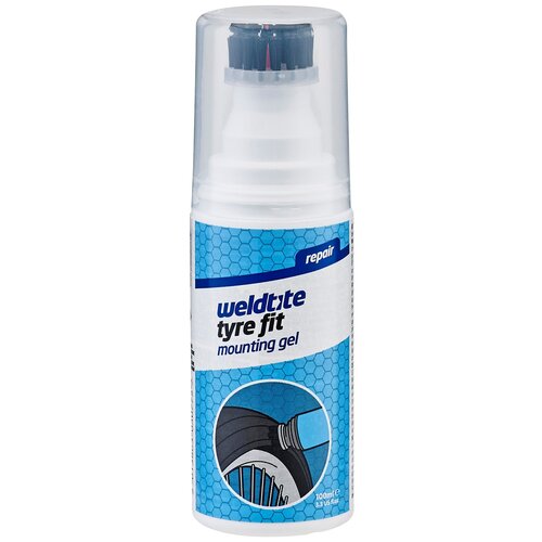 Смазка 03077 для бортов покрышки TYRE FIT MOUNTING GEL 100 мл WELDTITE 