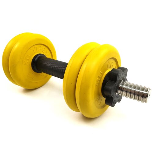 Гантель разборная MB Barbell цветная 6.5 кг