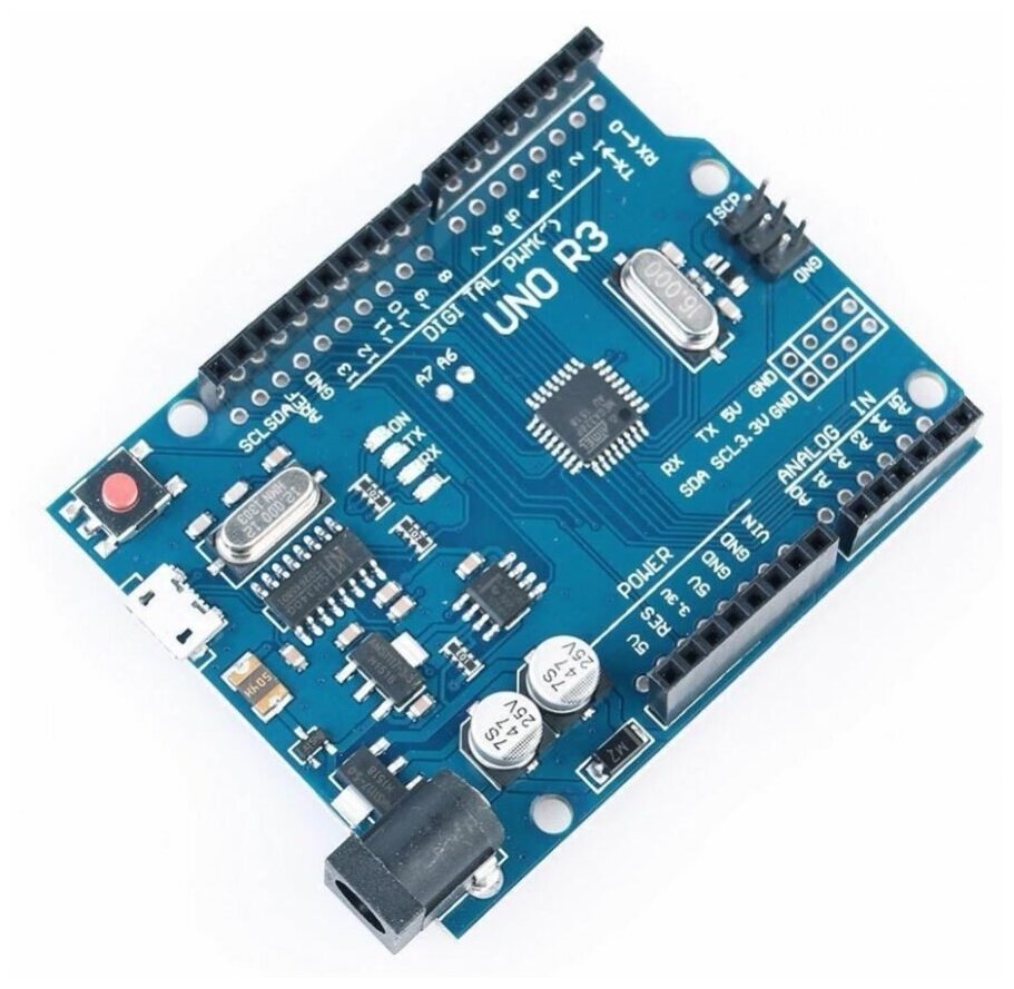 UNO R3 (Arduino совместимая) micro-usb