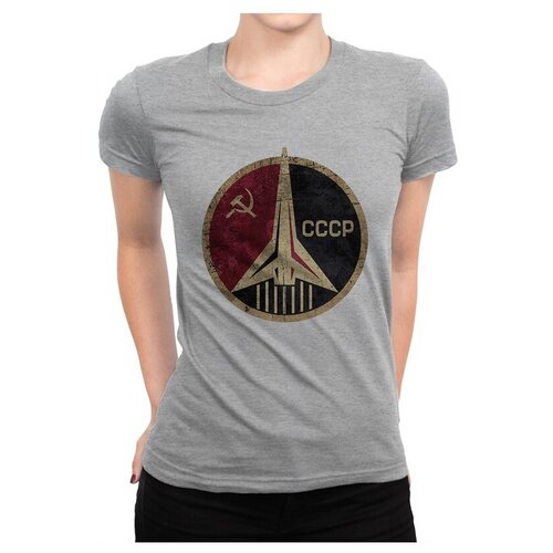 фото Футболка dream shirts, размер 2xl, серый