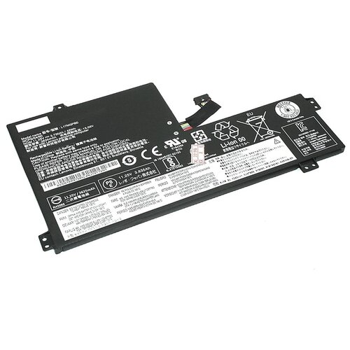 Аккумуляторная батарея для ноутбука Lenovo Chromebook 100e (L17C3PG0) 11.4V 3690mAh аккумулятор l17c3pg0 для ноутбука lenovo chromebook 100e 11 4v 3690mah черный