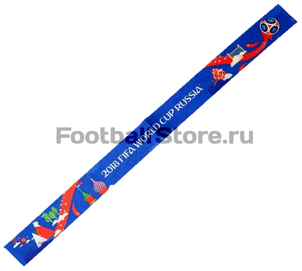Сувенирная ленточка FIFA-2018 50*4, размер NS, Синий