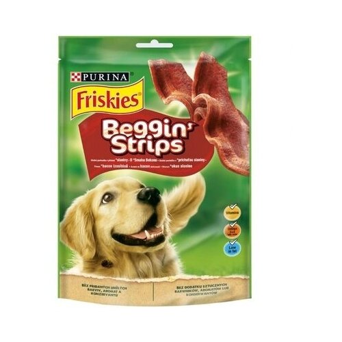 Friskies Лакомство для собак Beggin Strips с беконом (12461036) 0,12 кг 49260 (2 шт)