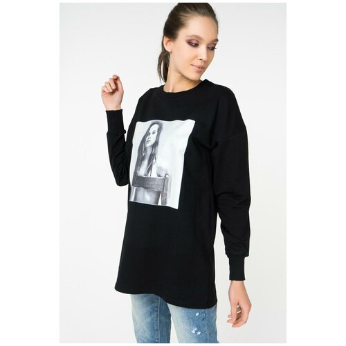 Свитшот Алисиа Викандер ZNAKI Z-200_B_AV Черный 40