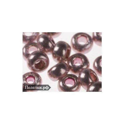 Бисер Preciosa 18192 Зольгель solgel сиренево-розовый металлик 100 23 мм 5 г цена за 2 уп 328₽
