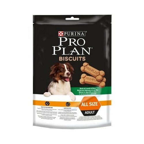 Purina Pro Plan Лакомство бисквиты для собак с ягненком и рисом 12407244, 0,175 кг (26 шт)