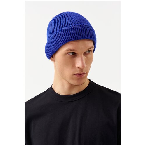 фото Шапка мужская befree, 2213018003, цвет: темно-синий, размер: 54