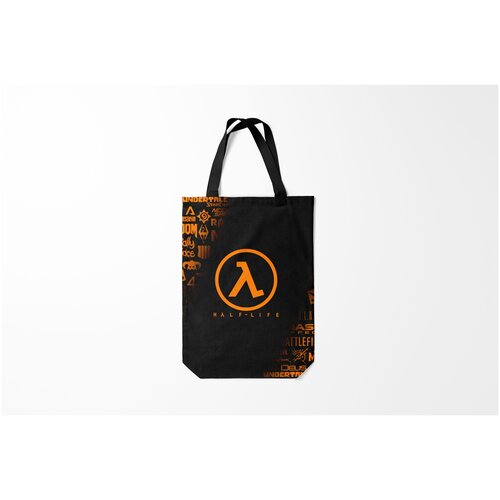 фото Сумка-шоппер / 31х42 см / геймерам / half life burnettie