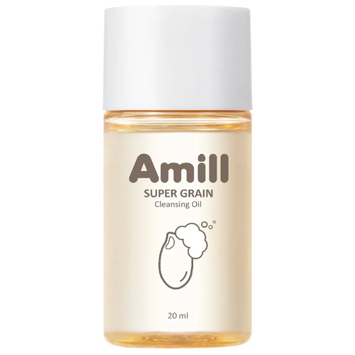 Гидрофильное масло омолаживающее с комплексом зерновых экстрактов Amill Super Grain Cleansing Oil, 20 мл