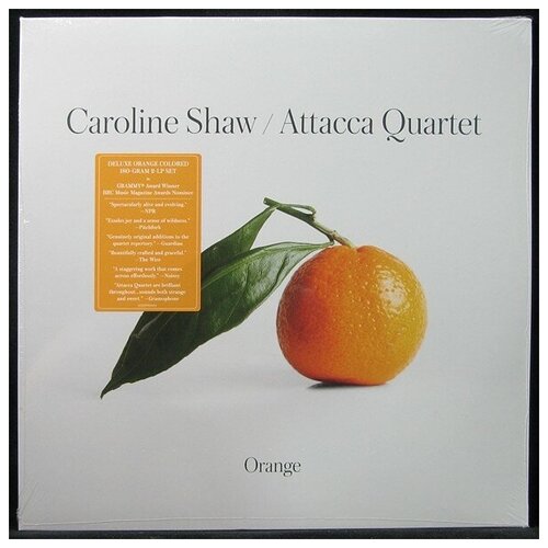 Виниловая пластинка Nonesuch Caroline Shaw / Attacca Quartet – Orange (2LP, coloured vinyl)