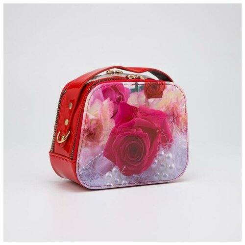 Сумка Noname, красный сумка шоппер барсоня текстиль регулируемый ремень красный