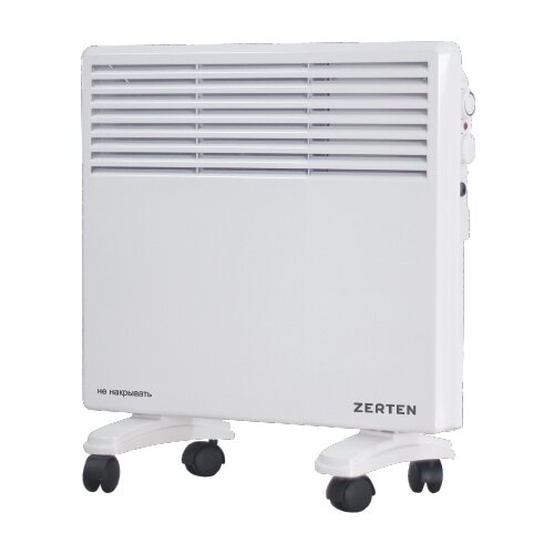 Конвектор Zerten ZL-5 (D), 10 м², колеса в комплекте, белый