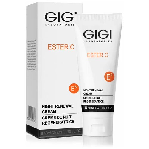 GIGI Ночной обновляющий крем Ester C Night Renewal Cream, 50 мл gigi ester c night renewal cream ночной обновляющий крем для всех типов кожи 50 мл