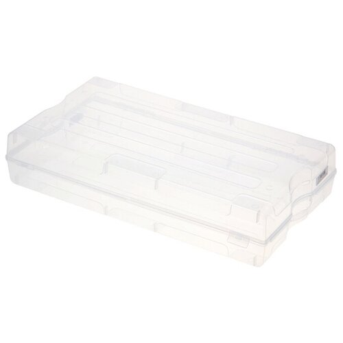 Короб для хранения обуви «Реноме», 61×34×13 см, цвет прозрачный бесцветный, прозрачный