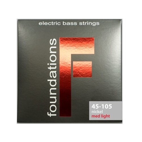 фото Струны для виолончели sit strings fn45105l foundations nickel medium-light 45-105