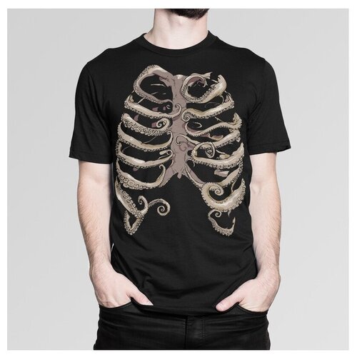 фото Футболка dream shirts анатомия размер xl, черный