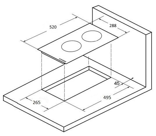 Варочная встраиваемая панель электрическая Домино Kuppersberg ECS 321 - фотография № 6